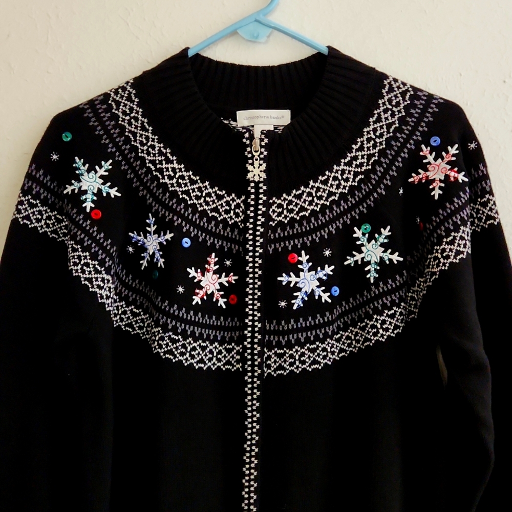 Snowflake Sweater - Picture 2 of 5